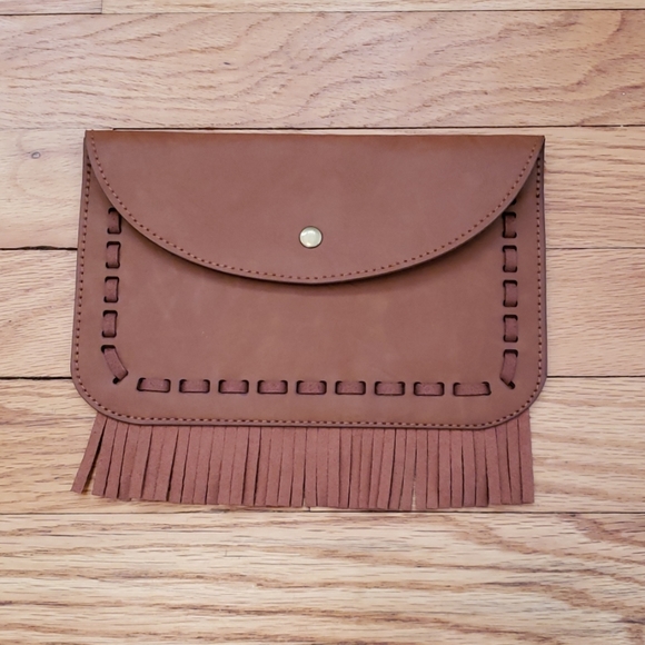 von Maur Bags Von Maur Fringe Snap Fanny Pack Belt Bag Wallet Poshmark